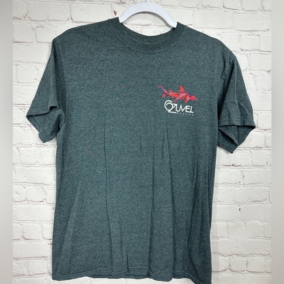 Cozumel gray short sleeve cotton graphic t-shirt Trump, sz M - Picture 2 of 4